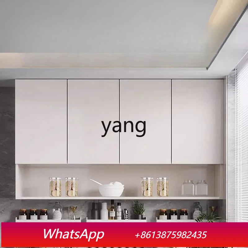 LH  Kitchen Locker Wall-mounted Bedroom Balcony Bathroom Washing Machine Above Aluminum Alloy Wall Wall Cabinet