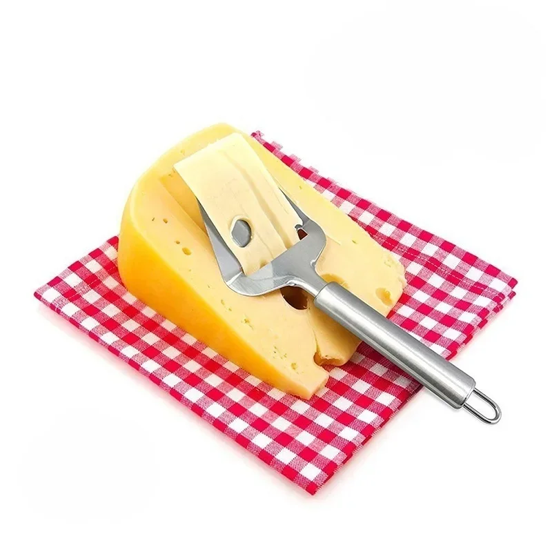 Cheese Slicer Stainless Steel Handheld Cheese Butter Slicer Cutter Grinder Cutting Knife Cheese Tools Kitchen Supplies