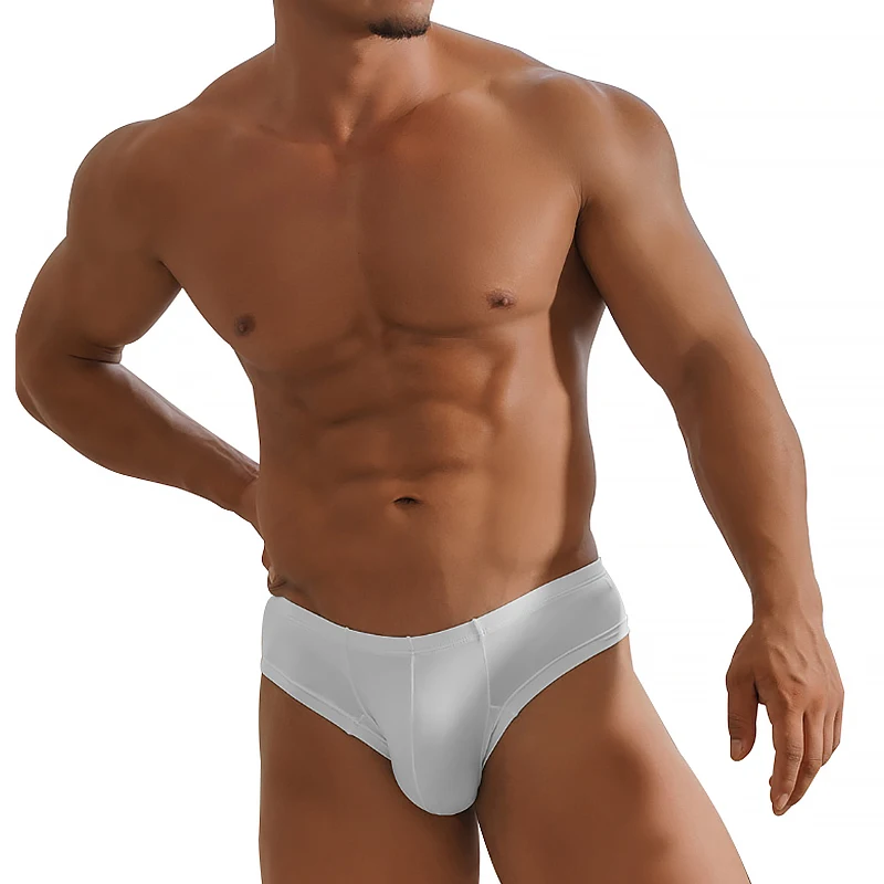 9 Color Mens Sexy Underwear Briefs Comfortable Modal Solid Bikini Jockstrap Man Panties Underpants Under Wear