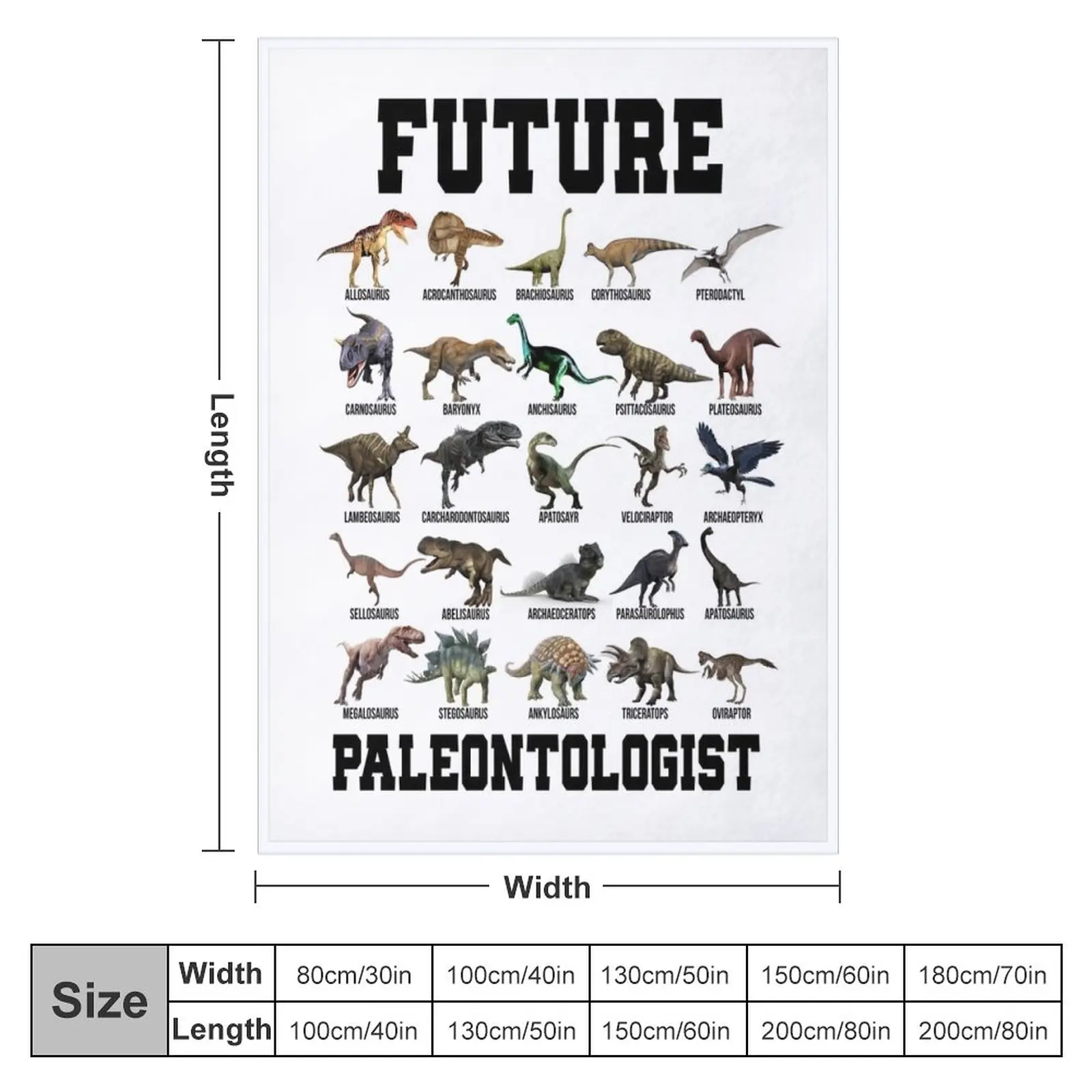 Kids Future Paleontologist Cool Dinosaur Lover Shirt Throw Blanket Decorative Blankets Hair Blanket blankets and blankets