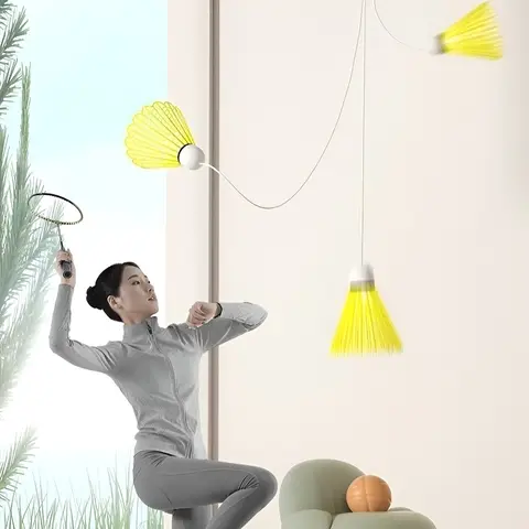 셀프배드민턴 스윙 연습 리턴볼 혼자하는 셔틀콕