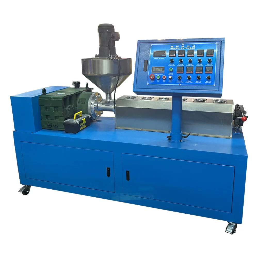 Single Screw Plastic Extruder Machine For PP PE PET