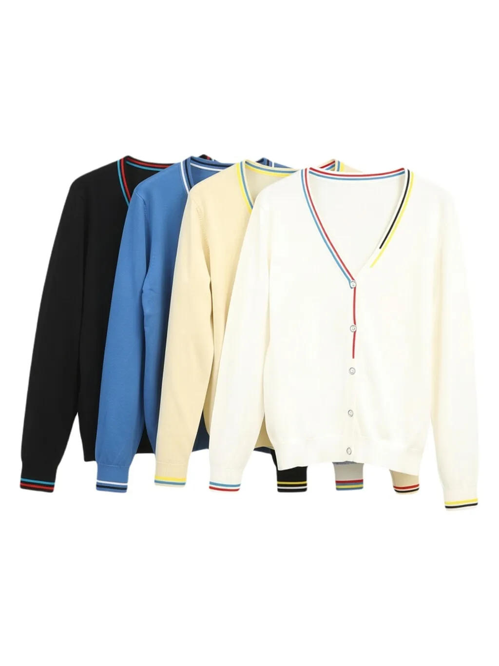 Crochet Top Blouses Tricot Clothing Cropped Korean Fashion Style Jersey Cardigan Female Knitted Ladies Sweaters Black Outerwear