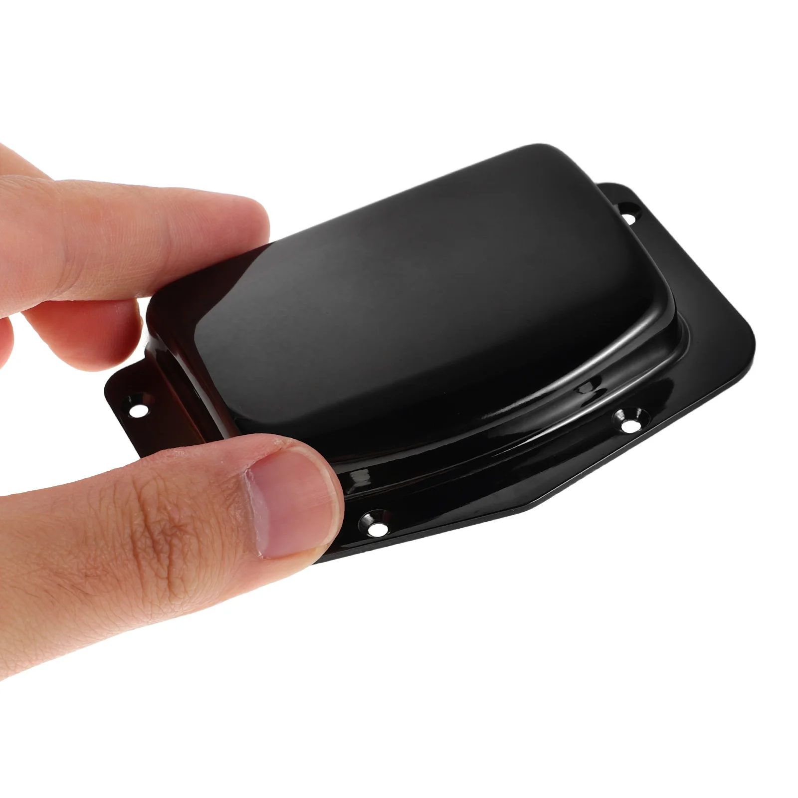 

Electric Guitar Accessories Black Metal Protective Cover For Bass Bridge Replacement Parts Pickup Covers Guitar Components