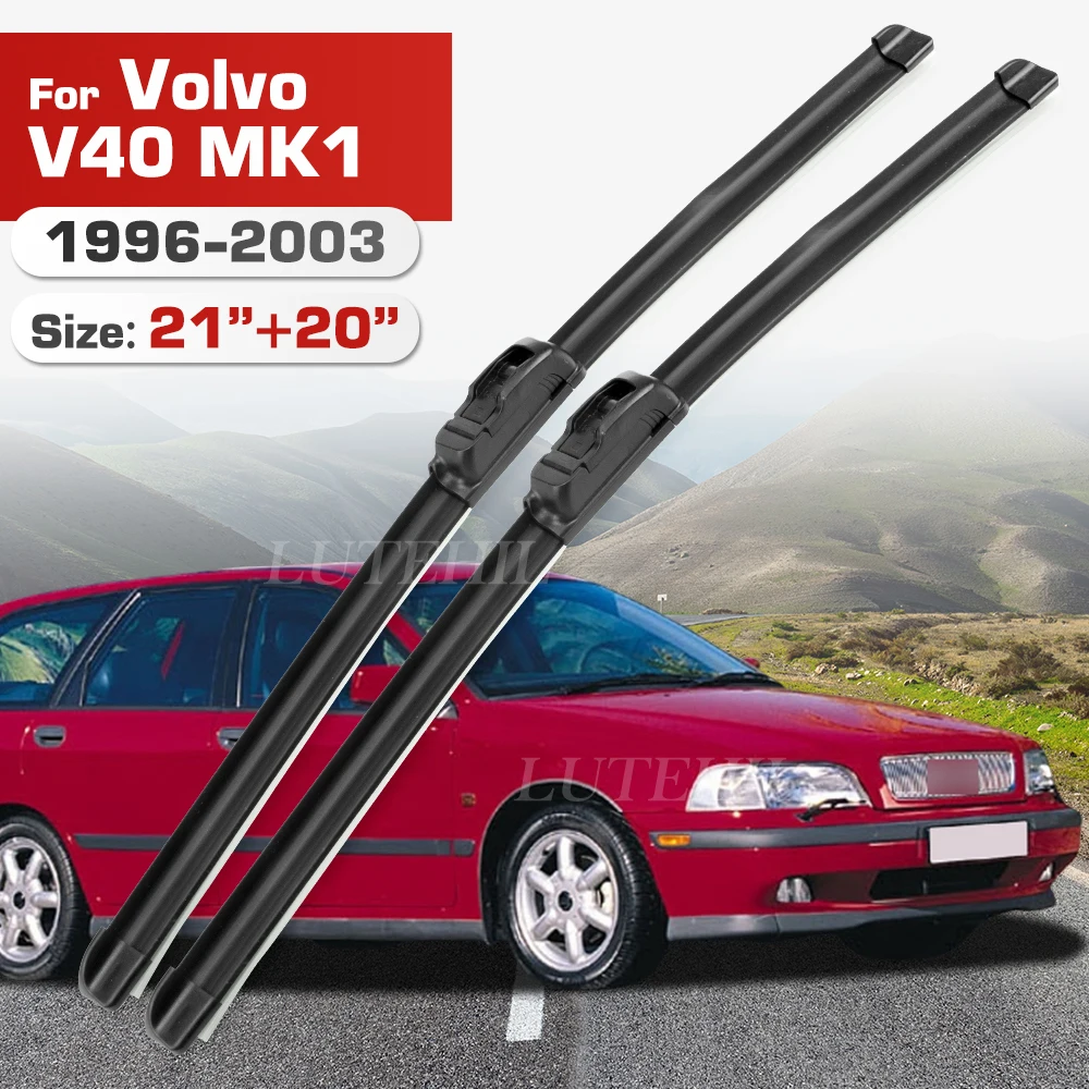 Wischer Für Volvo V40 MK1 1996-2003 1997 1998 1999 2000 2001 2002 Front Klingen Windschutzscheibe Windschutz fenster Pinsel 21 "+ 20"