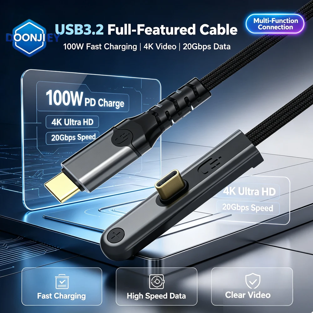 cabo-usb-c-para-usb-c-doonjiey-100w-usb-32-20gbps-sincronizacao-rapida-de-dados-saida-de-video-8k-cabo-tipo-c-trancado-em-nylon-para-celular