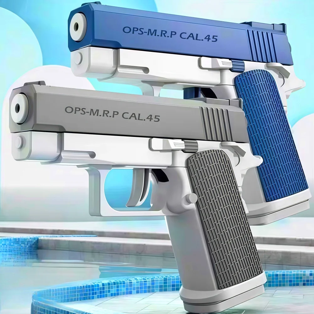 Naw M1911 물총 권총 장난감 물총, 여름 수영장 해변 슈팅 게임 야외 장난감, 어린이 성인을위한 물 블래스터 권총