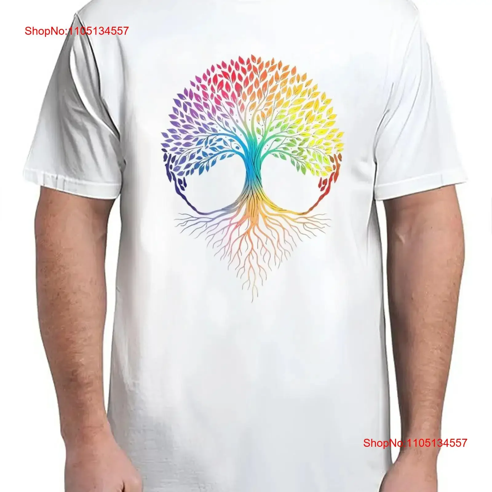 

Tree Life Rainbow LGBTQ Cool Gay Pride Flag Ally For Adult S 4XL T Shirt vintage Washed Comfortable Casual streetwear fashion