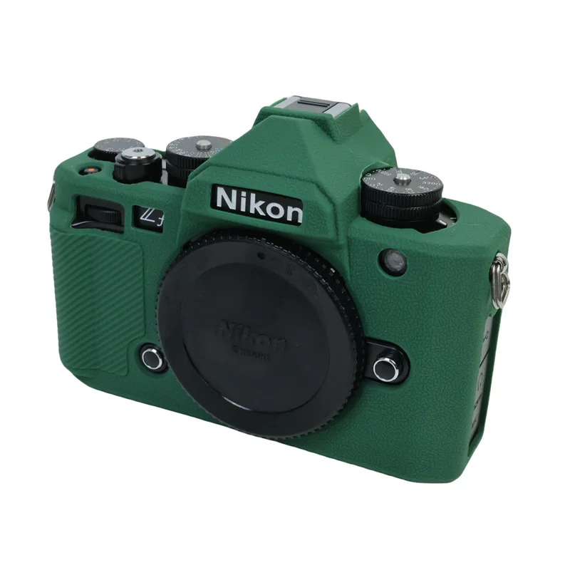 เคสซิลิโคนหุ้มเกราะด้ามยางอุปกรณ์ป้องกันฝาครอบผิวกรอบสำหรับกล้อง Nikon ZF mirrorless กรอบป้องกันกระเป๋าวิดีโอ