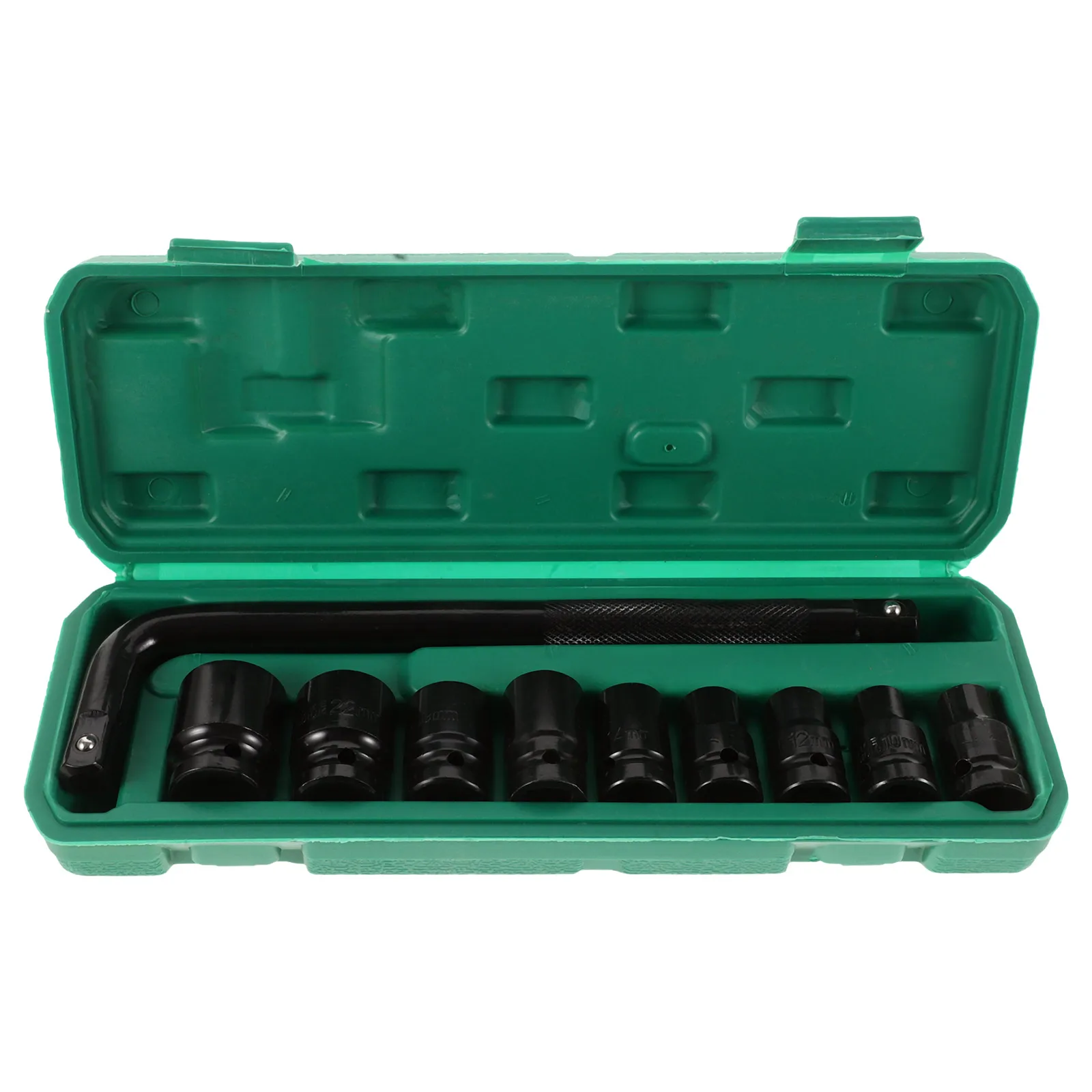 

Electric Wrench Socket Set 8-24mm L Short Black Extended Torque Tools for Car Motorcycle Repair Mechanics Hardware