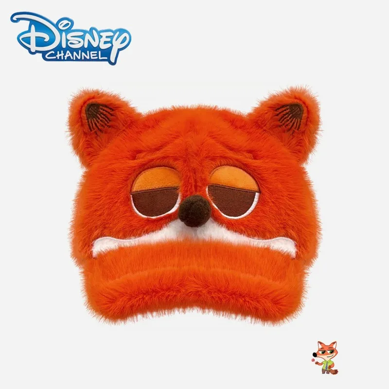 

Disney Zootopia Plush Caps Nick Wilde Cartoon Anime Figures Kawaii Cotton Hat Winter Warm Peaked Cap Woman Man Cosplay Gifts