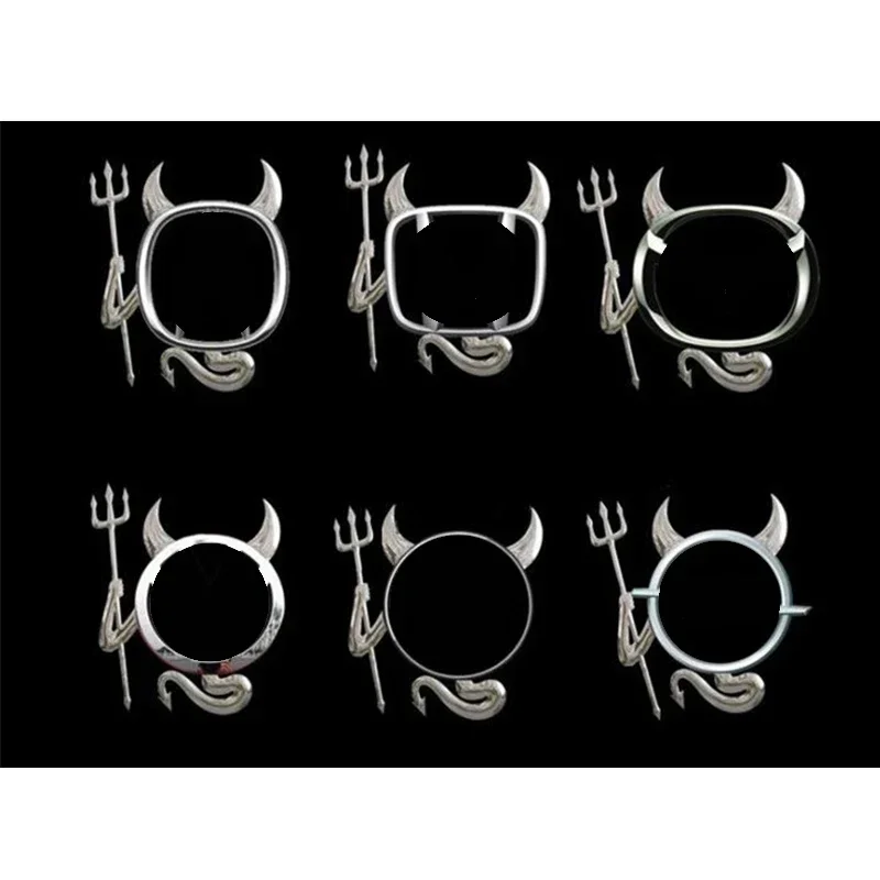 Car 3D Stickers Little Devil Demon Car Emblem Sticker PVC Sticker Decoration DIY Car Waterproof Universal Exterior Accessories 5