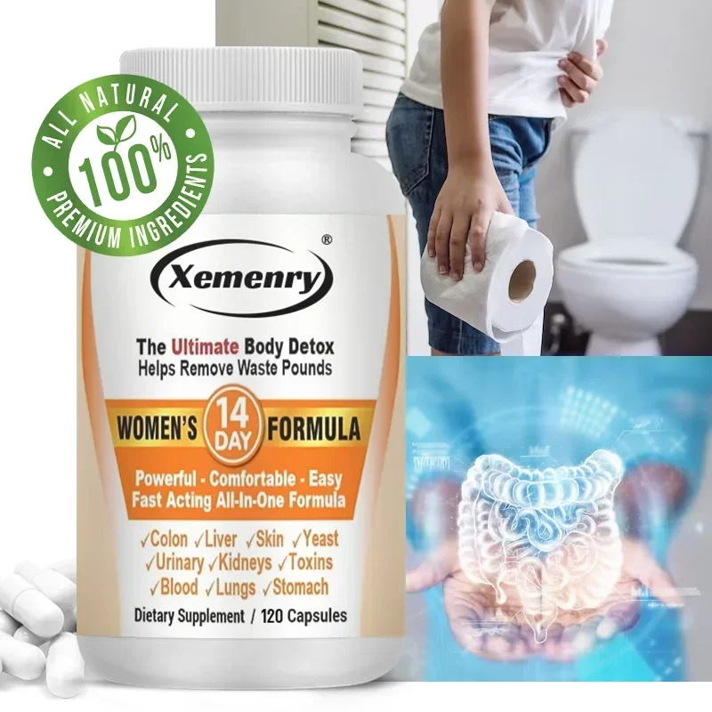 

Premium Healthy Cleansing Capsules - To Support Liver, Urinary Tract, Kidneys, Digestive System, Detox & Stomach Clean