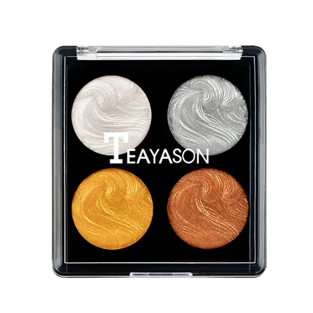 Matte Bronzer Palette with Highlighter Powder Face Contour Pressed Powder Waterproof for Makeup Cosmetics