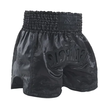 Muay Thai Shorts de boxe pour hommes femmes enfants adolescents Kickboxing combat MMA troncs Sanda Grappling Bjj pantalons courts de sport