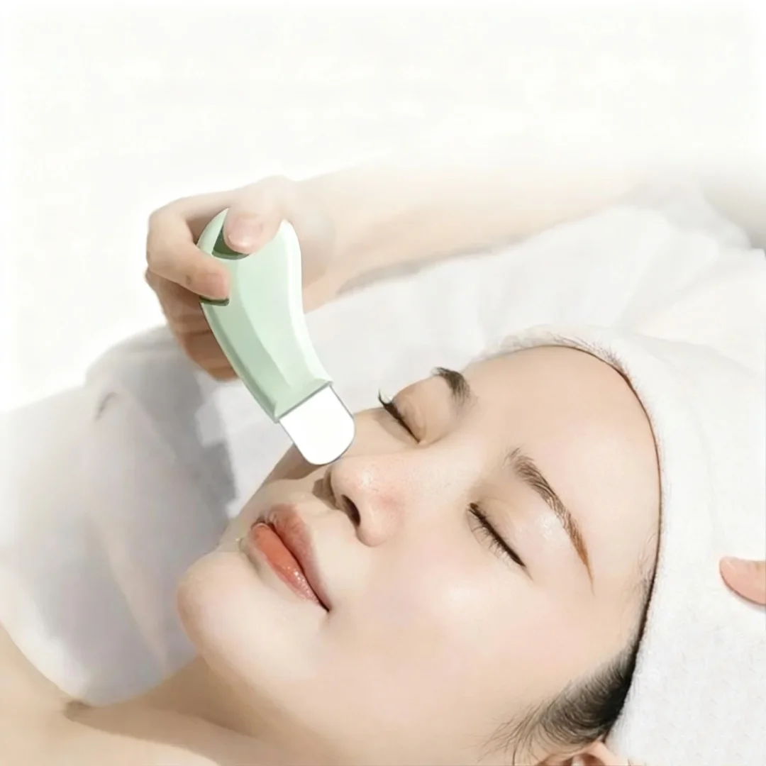 New Manual Blackhead Remover Spatula, Facial Pore Cleansing Tool for Blackheads & Acne, Portable Skin Scraper - Detail 1