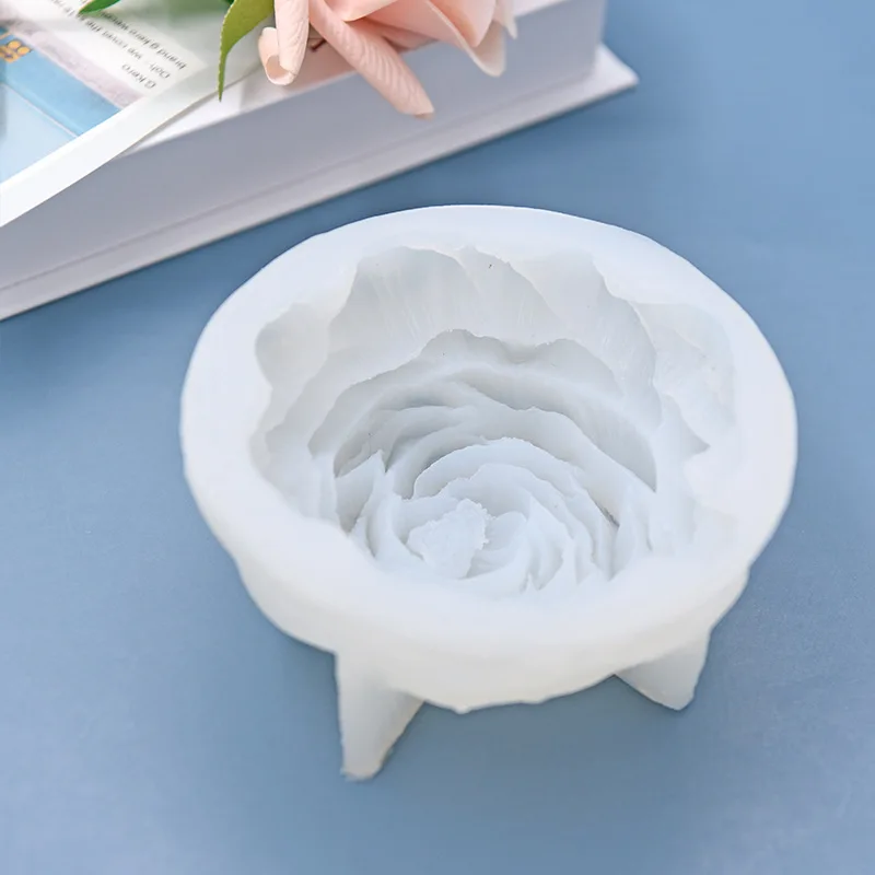 Large Peony Flower Silicone Mould Baking DIY Cake Molds view 4