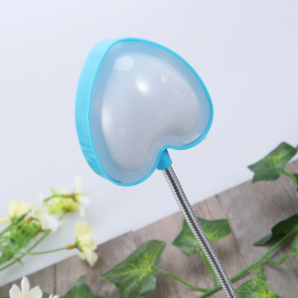 

USB Blue LED Desk Lamp Eye Protection Clip Light Adjustable Clamp Lamp Powered Reading Light Energy Saving