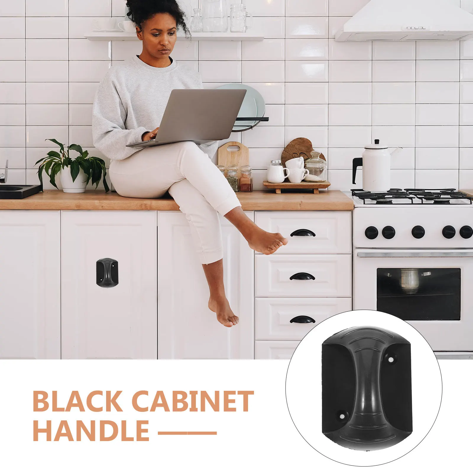 

2Pcs Suction Cup Handle Modern Peel and Stick Cabinet Pulls for Kitchen Bathroom Drawer Hardware Mounting Drawer Pulls Hardware