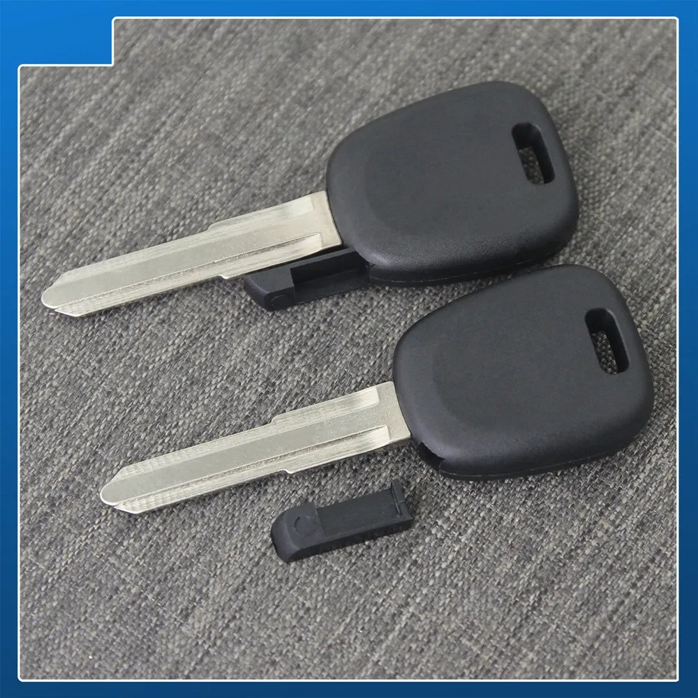 10 ピース/ロット車のトランスポンダーチップキーシェルケーシング交換スズキいすゞピックトランクバレットキー