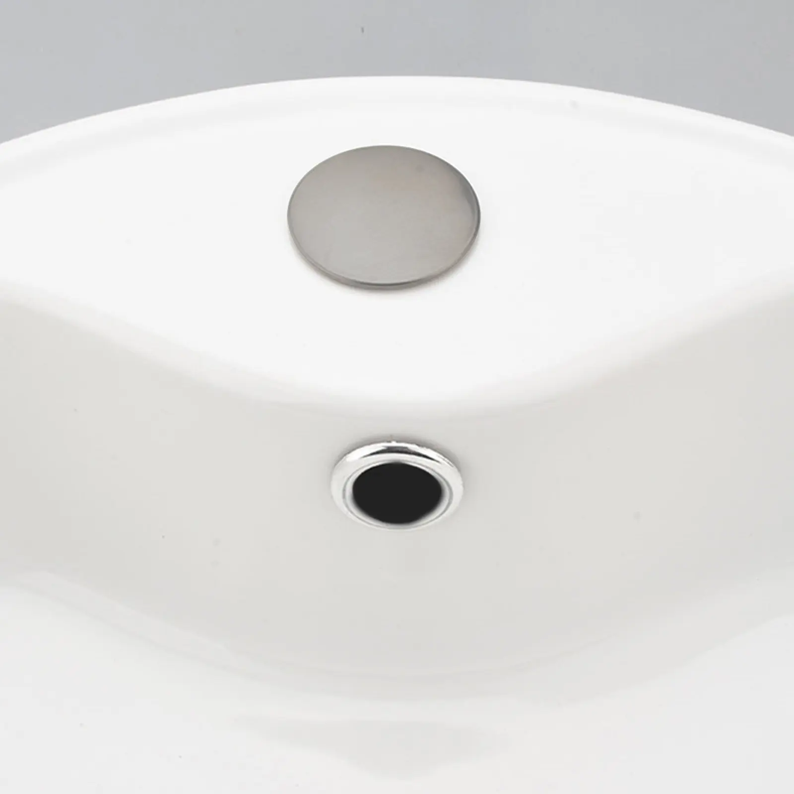 6Pcs Stainless Steel Sink Hole Covers Faucet Hole Caps Kitchen Sink Soap Dispenser Covers Secure Fit Easy Install