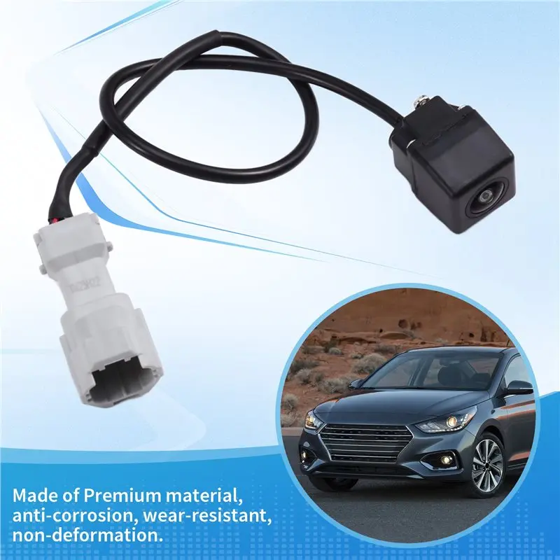 A82M-For Solaris Accent Sonata Compatible Rear View Camera Reverse Parking Camera 95760-4L051 957604L051