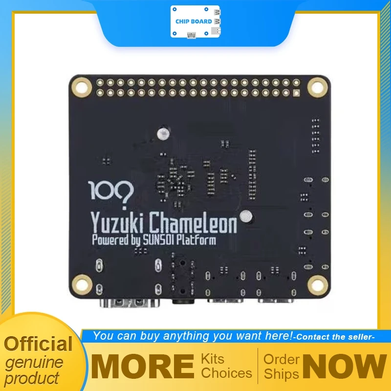 

Yuzuki Chameleon Raspberry Pi-A-shaped SBC based on Allwinner H616 providing compact open-source embedded development