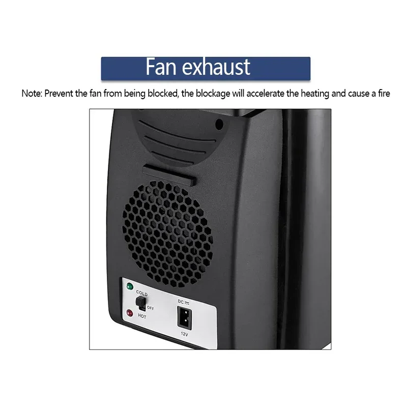 ثلاجة منزلية مبردة وحفظ طازجة 6 لتر DC12V أجهزة ثلاجة السيارة الأجهزة المجمدة