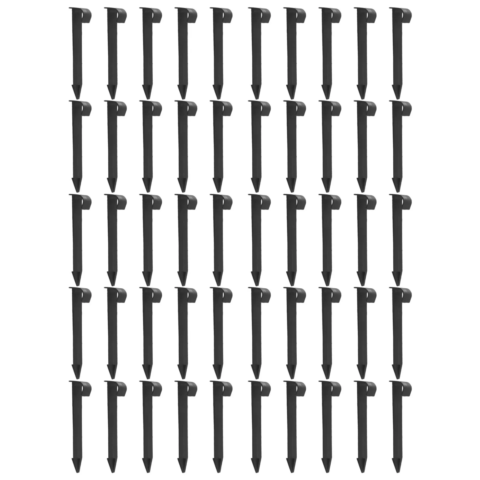50pcs Type C Garden Hose Holder For 1/2 3/4 PE Pipe Drip Clay Pipe Holder Drip Irrigation Greenhouse Garden Accessories