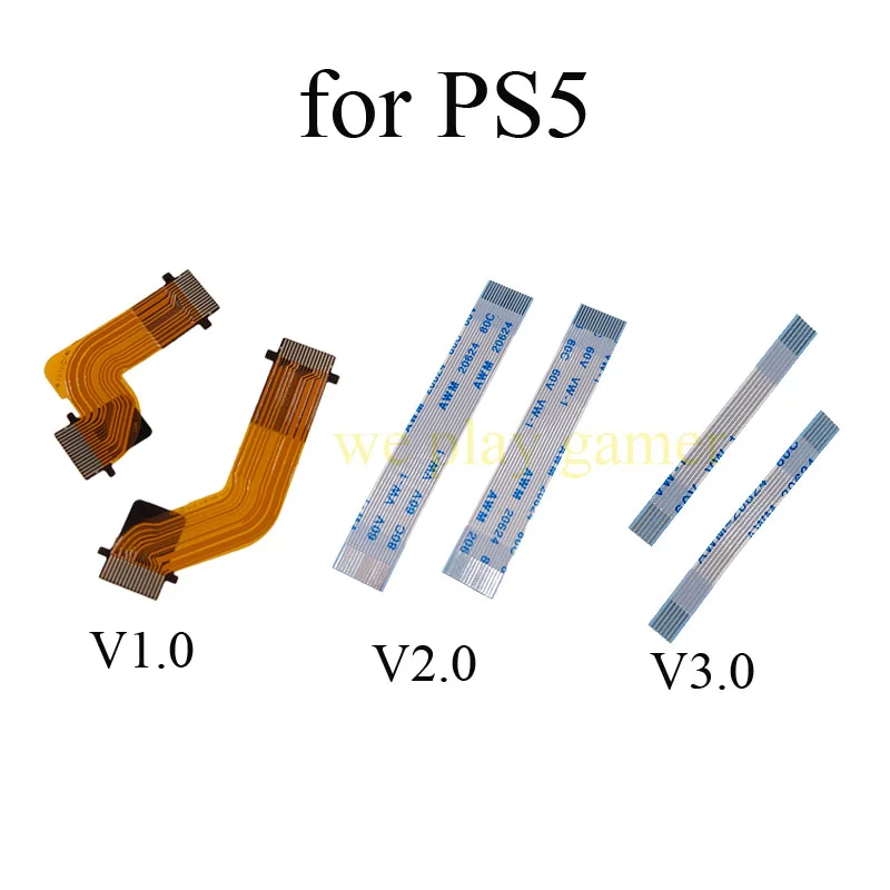 1-10 زوج استبدال R2 L2 L1 R1 الزناد زر الشريط الكابلات المرنة ل PS5 Dualsense تحكم BDM-010 020 030 كابل المحرك #1
