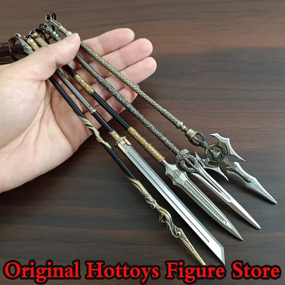 In Stock 5 Style 1/6 Scale Soldier Scene Accessories Long Spear Small Weapon Model Halberd About 22cm Action Figure Doll Toys