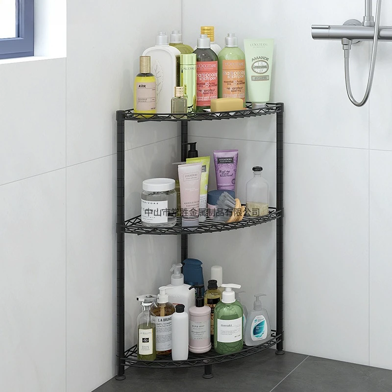 Bathroom Toilet Shelf Corner Floor Rack Toilet Toilet Storage Shelf Multi-layer Shelf Floor Type