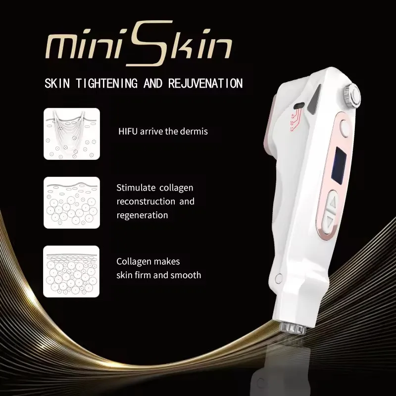 Homeuse Unlimited Shots Minihifu Face Lift Tax Free Anti-aging Skin Tightening Wrinkle Remover Facial Care Home Use