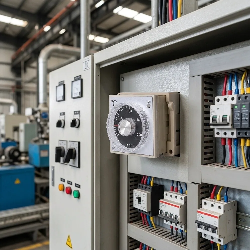SH-E5C2 Intelligent Digital Temperature Controller PID Adjustment With Clear Display For Heating Cooling System Automation