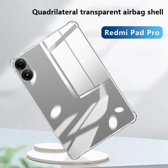 

Прозрачный мягкий чехол из ТПУ для Redmi Pad 2 Pro 12,1 дюйма 2025 Pad 2 11 дюймов SE 11 Xiaomi Pad 6 6Pro 5 5Pro 11 Мягкий силиконовый чехол