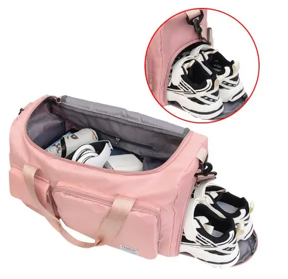 New Stitch Halloween Tote Travel Bag Gym Duffle Pack with Shoe Compartment Portable HandBag Large Capacity Clothes Storage Bags