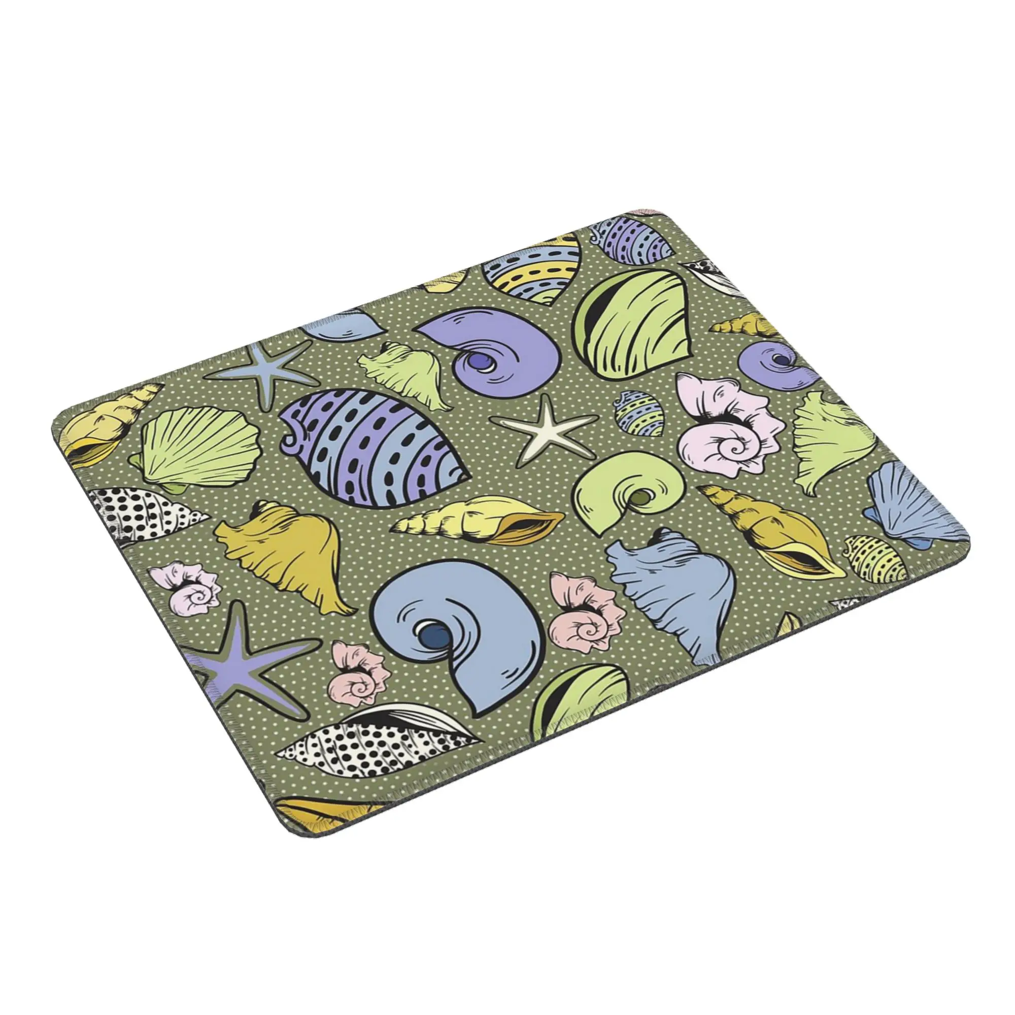 Cartoon Colour Shells And Conch Mouse Pad Computer Keyboard Mouse Mat Gamer PC Laptop Desk Mat Office Accessories Table Mats