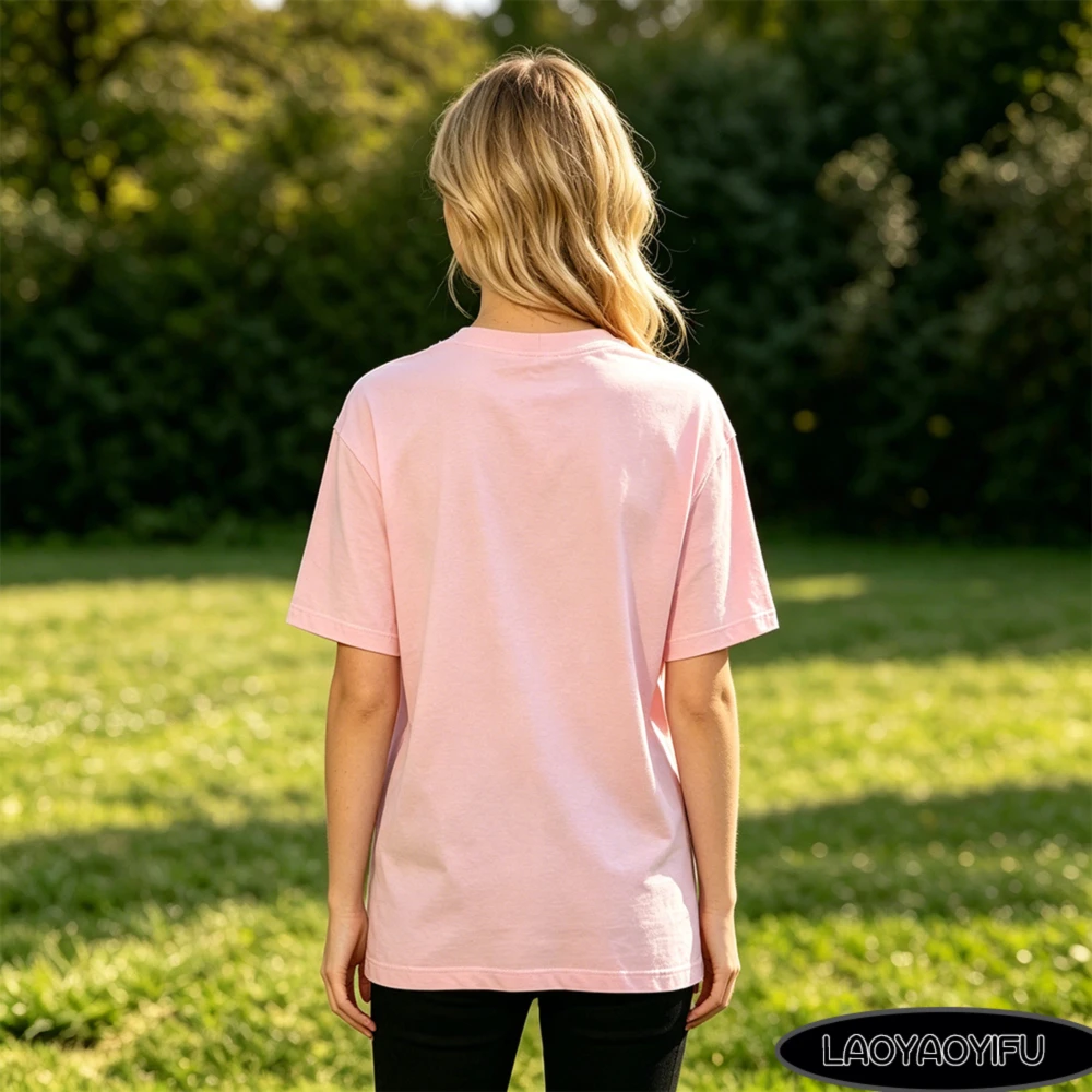 Line Art Mermaid Coral Graphic T Shirt Soft Cotton Round Neck Ladies Casual Streetwear Summer Daily Tops Beach Vacation Outfit
