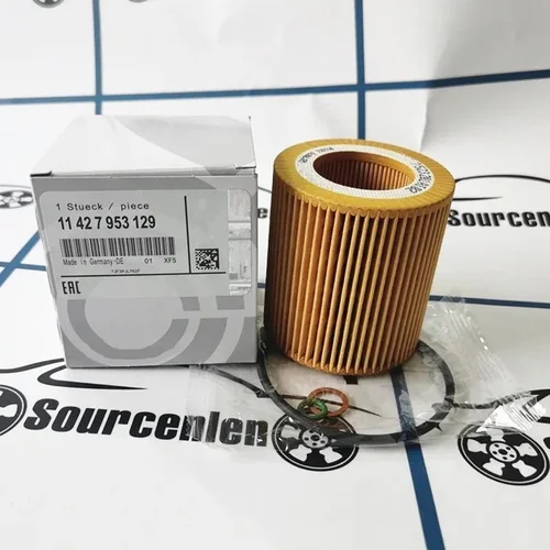 Imagen 2 del producto Filtro de aceite de calidad Original para BMW E60 E70 535i 640i N55 3.0L 11427566327 11427541827 F02 F06 filtro de aceite F10 F12 F33 F34 F36