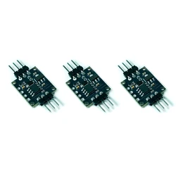 3PCS Input 0-5V Analog Voltage to PWM Servo Signal Output Converter Module with Welding Pin Header for UAV RC Car Model Airplane