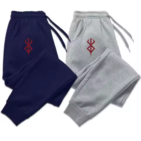 Anime Berserk Sports Pants Running Workout Jogging Long Pants Gym Sport Trousers for Men Jogger Sweatpants