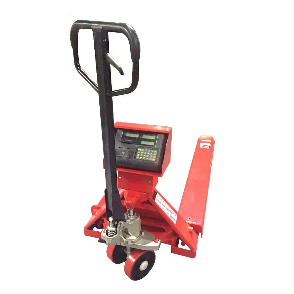 

Hot Selling hand pallet truck with weight scale 2500 kg pallet weighing scale