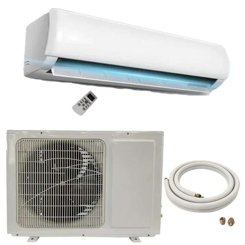 Home use Wall Spilt AC Hanging Air conditioning 1ton 12000BTU R410a Mounted Room Air Conditioner with Heat Pump price