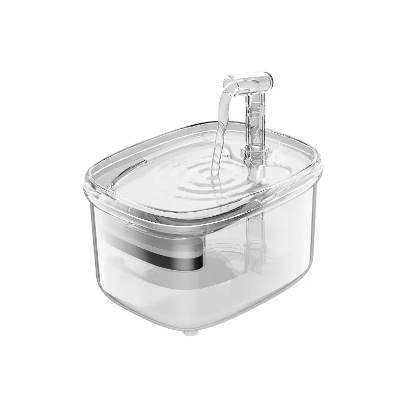 

Диспенсер для воды для домашних животных, интеллектуальная индукционная подача воды для кошек большой емкости, автоматическая циркуляционная фильтрация, диспенсер для воды для кошек