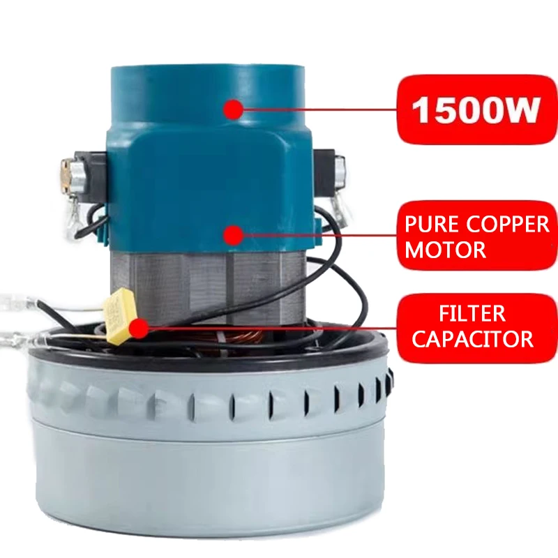 1500W high power vacuum cleaner motor auxiliary accessories GS-A3BF501B durable cleaning equipment part