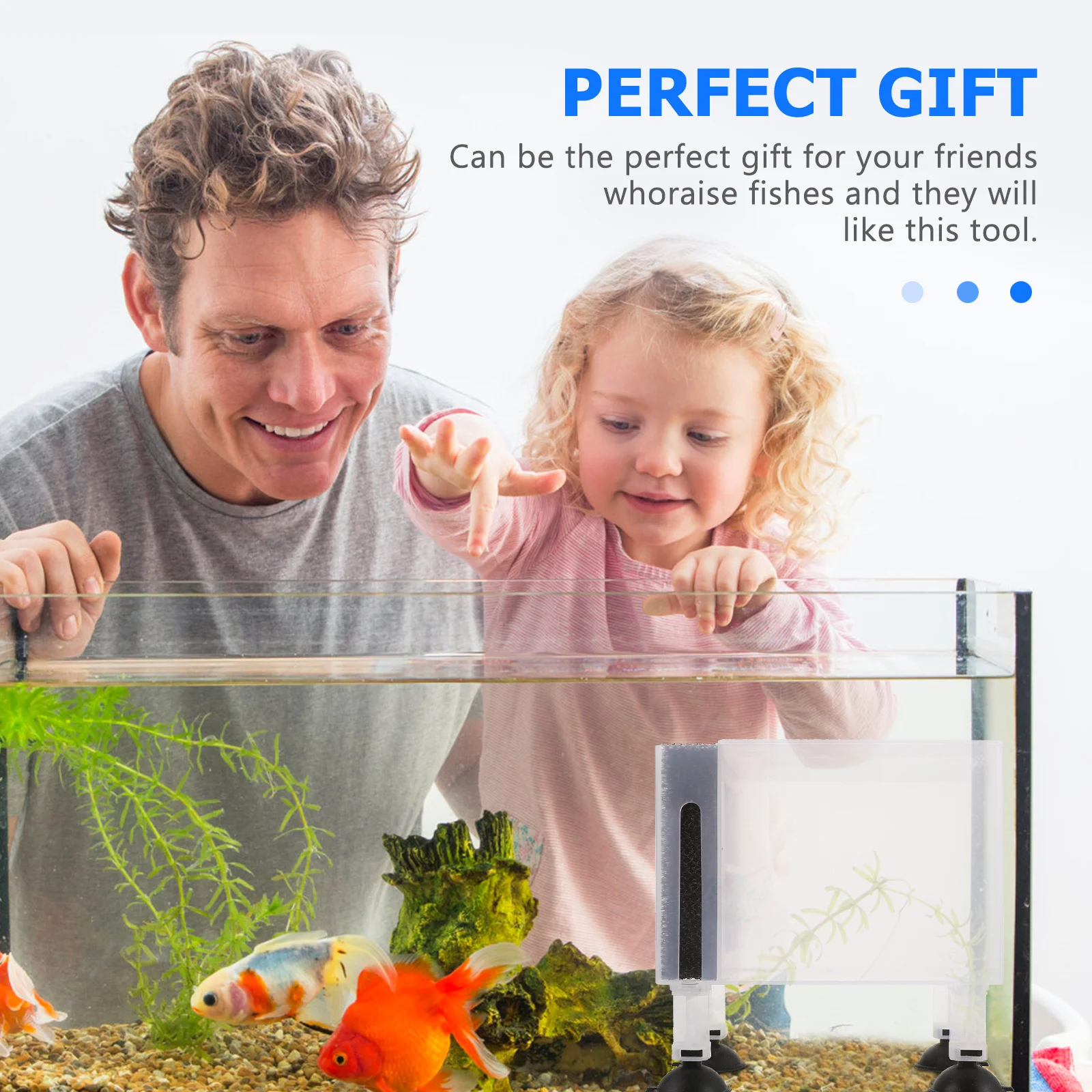 

1 set Protective Pump Case Plastic Water Pump Box Aquarium Accessory Filter Cotton Design Compact Lightweight Household Garden