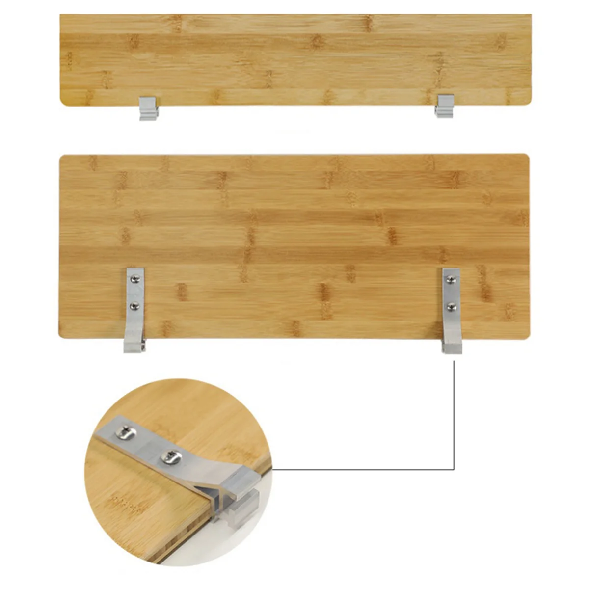 ABLJExtension Piastra di Collegamento Fibbie Binario in Lega Giunto Fibbie Scorrevoli Gancio di Collegamento per IGT Accessori da Tavolo da Campeggio Stile 3