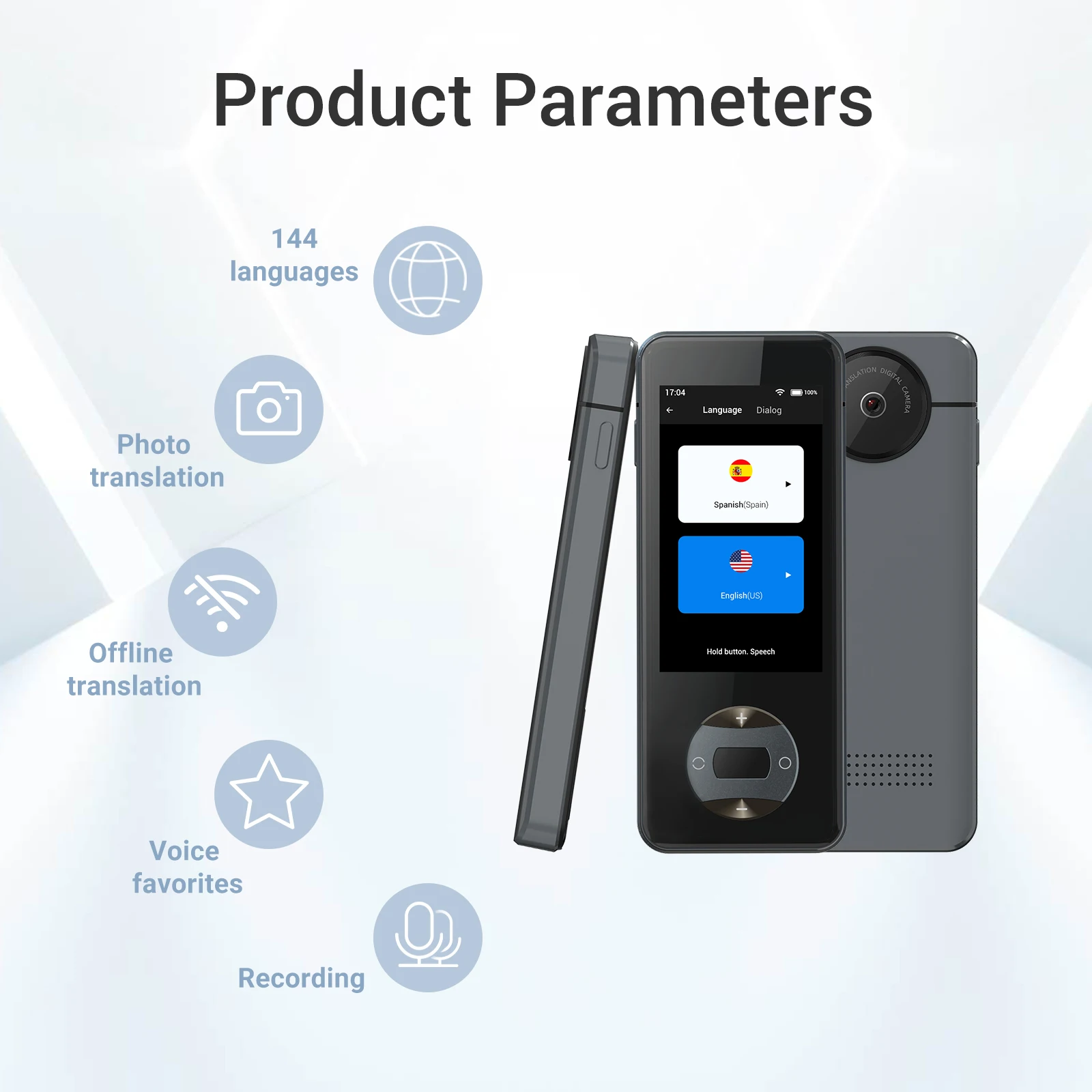 Рисунок 6 - Мгновенный переводчик Wooask W10 — 144 языков