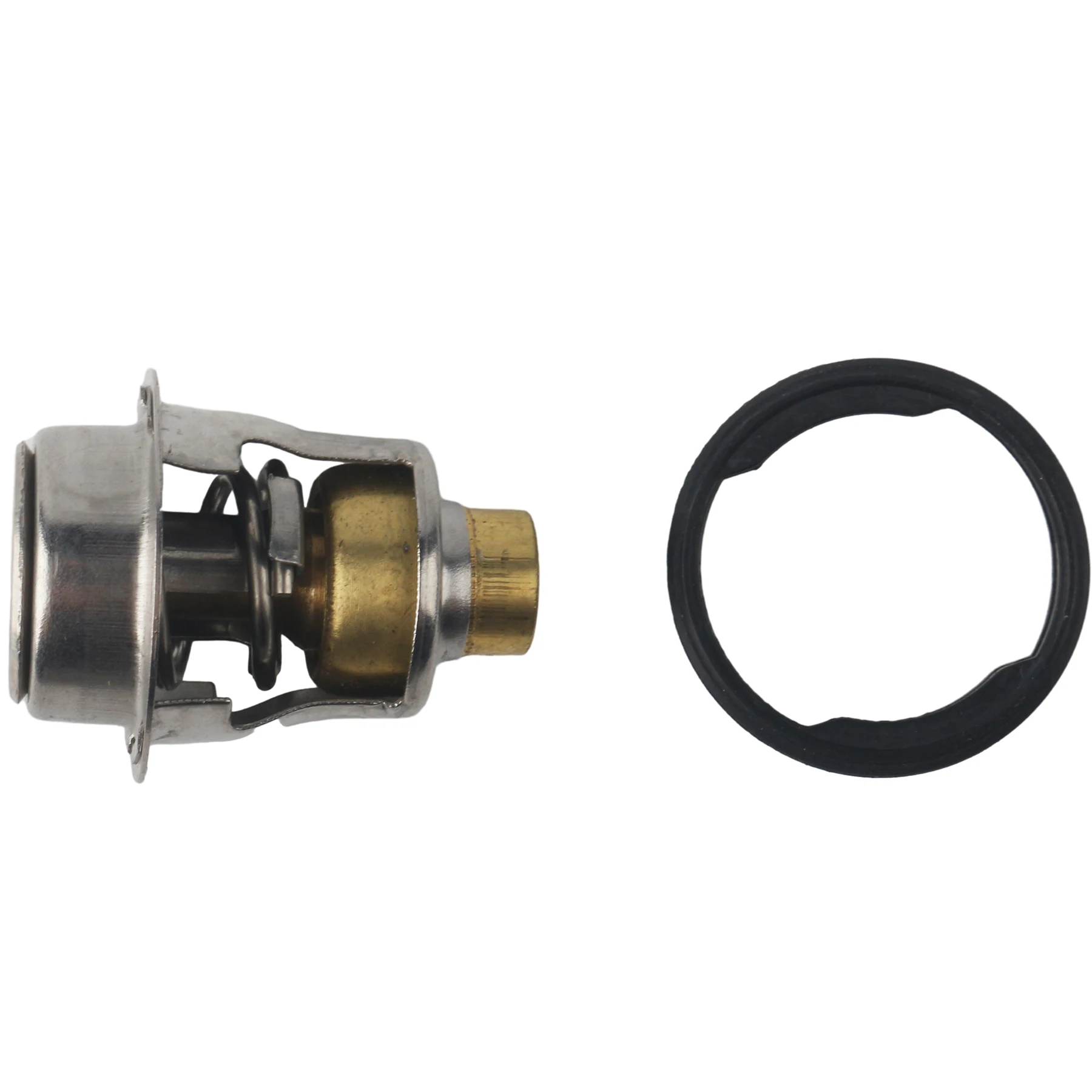 소카스 마린 아웃보드 140 ° F 60번 ° 에빈루드 존슨 OMC 9.9 10 15 20 25 30 35 40 50 55 60 65 70 HP용 C형 서모스탯 (5031758 0769184)