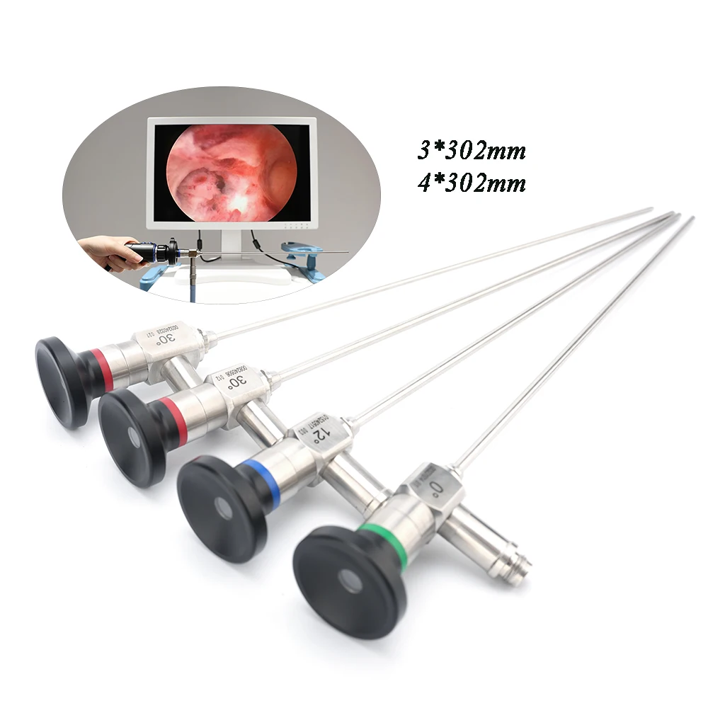 Rigid Cystoscopy Endoscope 3mm,medical Urology Surgical Instruments Rigid Cystoscope Set 4mm 30 Degree Rigid Cystoscope 4mm